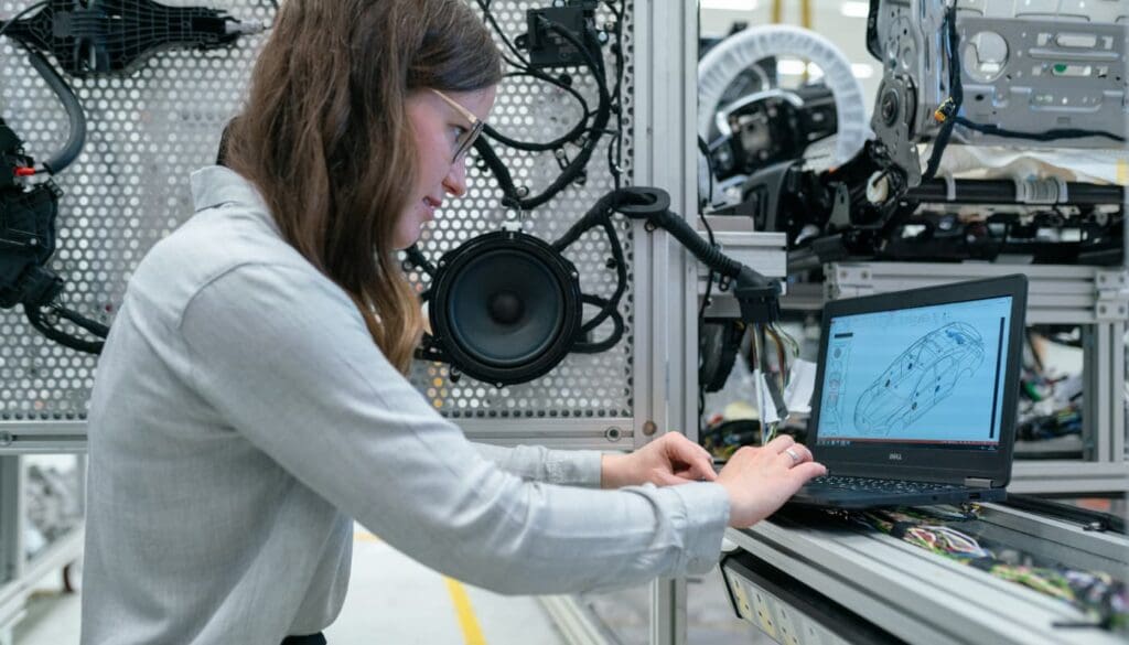 Female engineer
