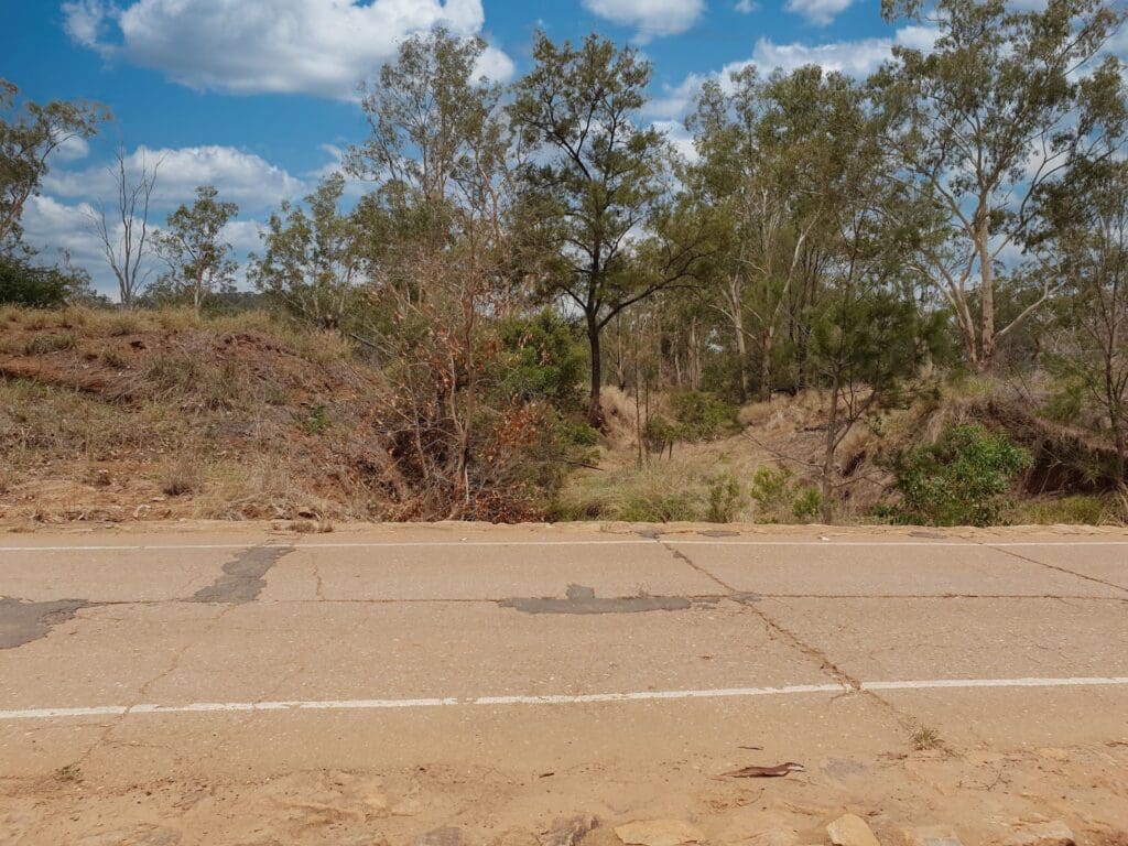 Road near Drummond Creek